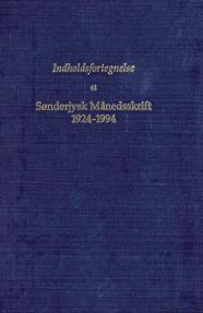 Register til Sønderjyske Årbøger 1889-1988